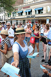 Brunnenfest 2018 auf dem Viktualienmarkt am 03. August 2018 (©foto: Martin Schmitz)